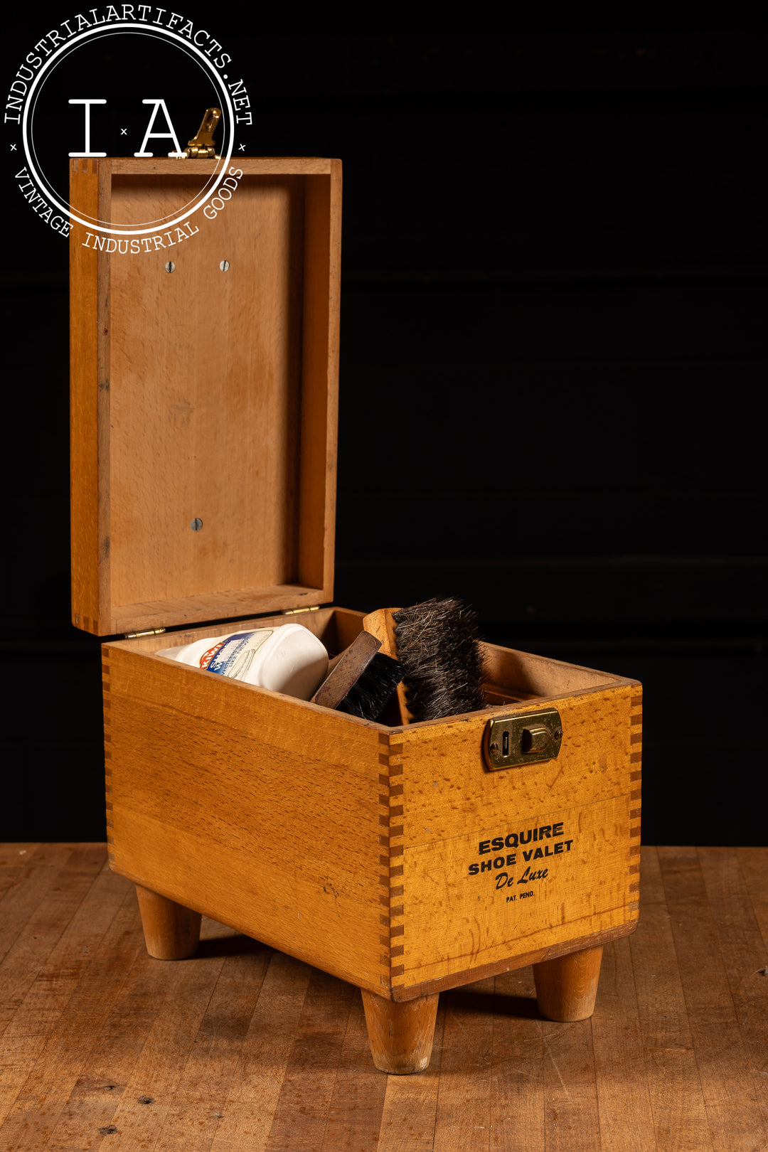 Esquire shoe shine box on sale