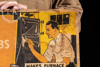 Vintage Fyr-Pruf Stove Polish Cardstock Ad