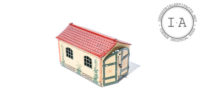 1920s German Tin Car And Garage Set by Lehmann