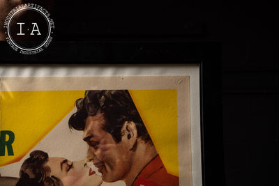 Original “Lone Star” 1952 MGM Half-Sheet Film Poster