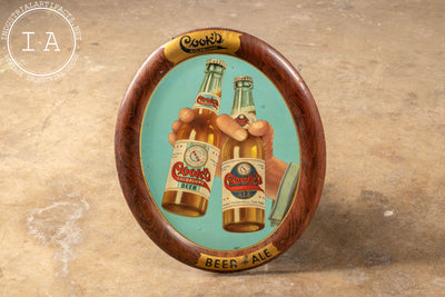 Early 20th Century Cooks Goldblume Beer And Ale Tin Sign