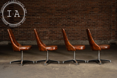 MCM Five-Piece Dining Table and Chair Set by Chromcraft