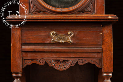 Late 19th Century Victorian Shaving Stand Cabinet
