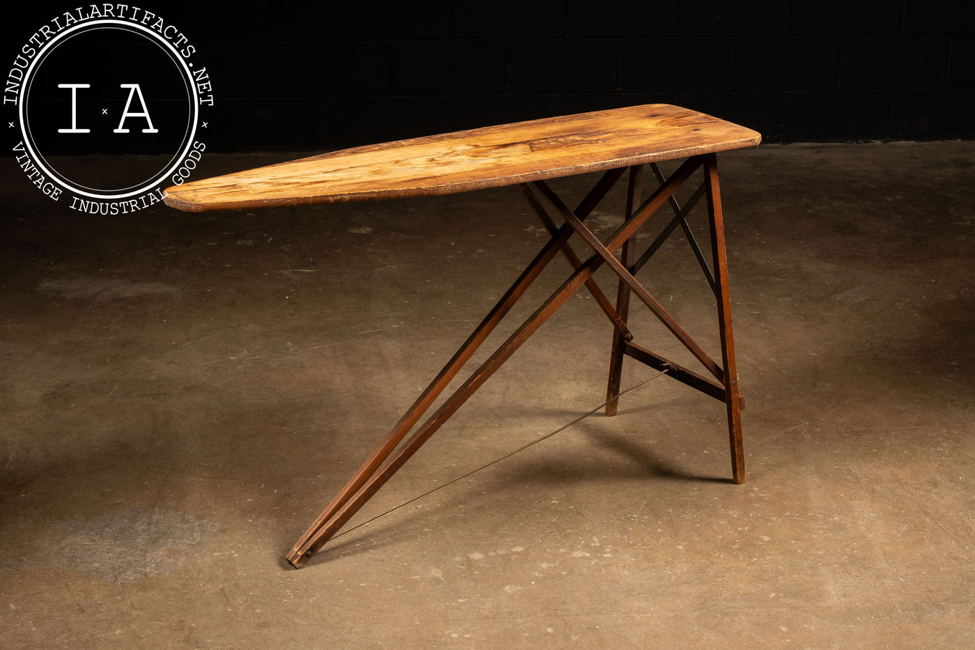 Primitive Oak Ironing Board