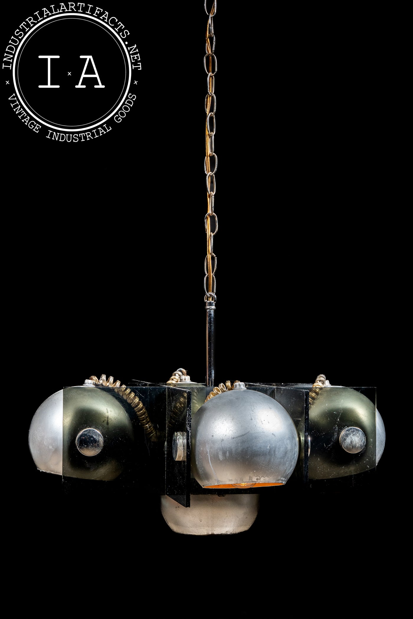 Modernist 5-Bulb Ceiling Light Fixture