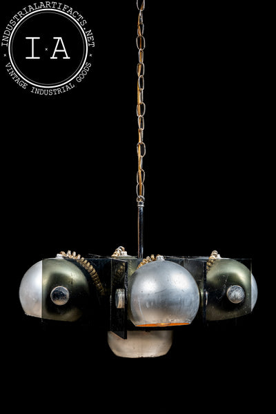 Modernist 5-Bulb Ceiling Light Fixture