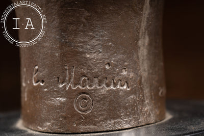 Bronze Bust | G. C. Marini Bronze Sculpture, Signed and Numbered (204/500)