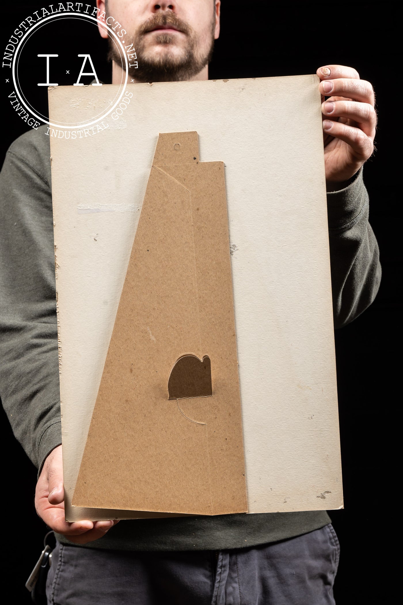 Vintage Grapette Cardboard Standee Sign
