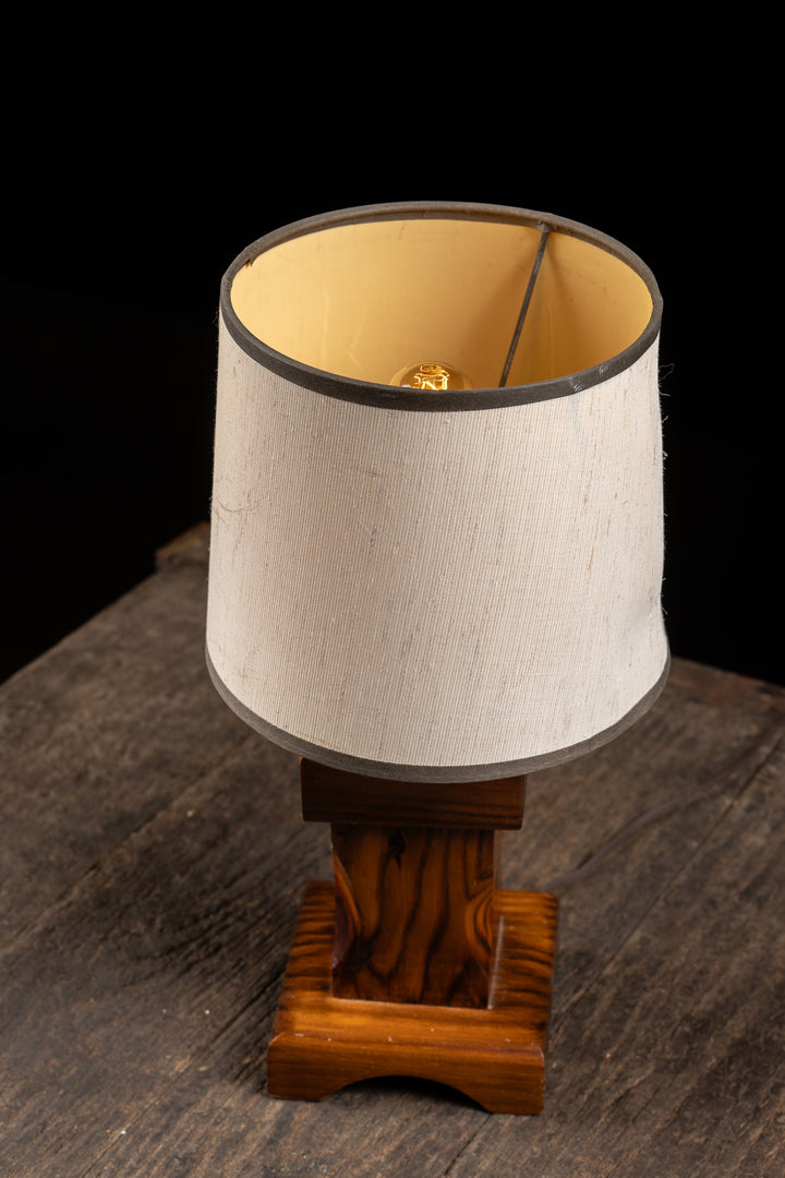 c. 1970 Laminated Wood Lamp by Alabama Lamp – Industrial Artifacts