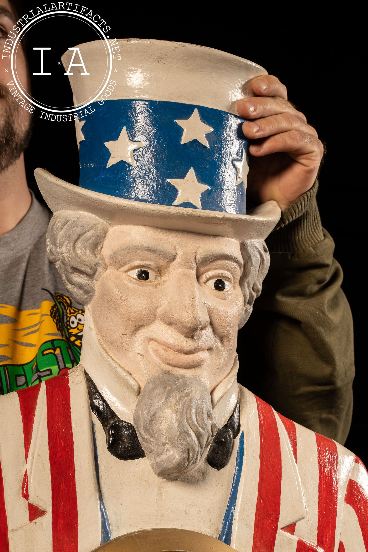 Vintage Uncle Sam Carnival Game Topper