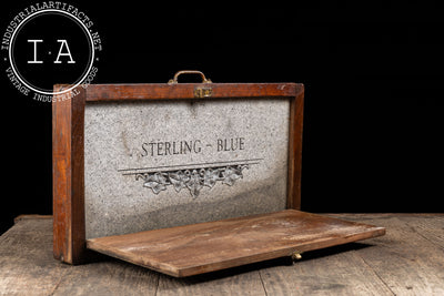 Vintage Salesman Sample Headstone in Case