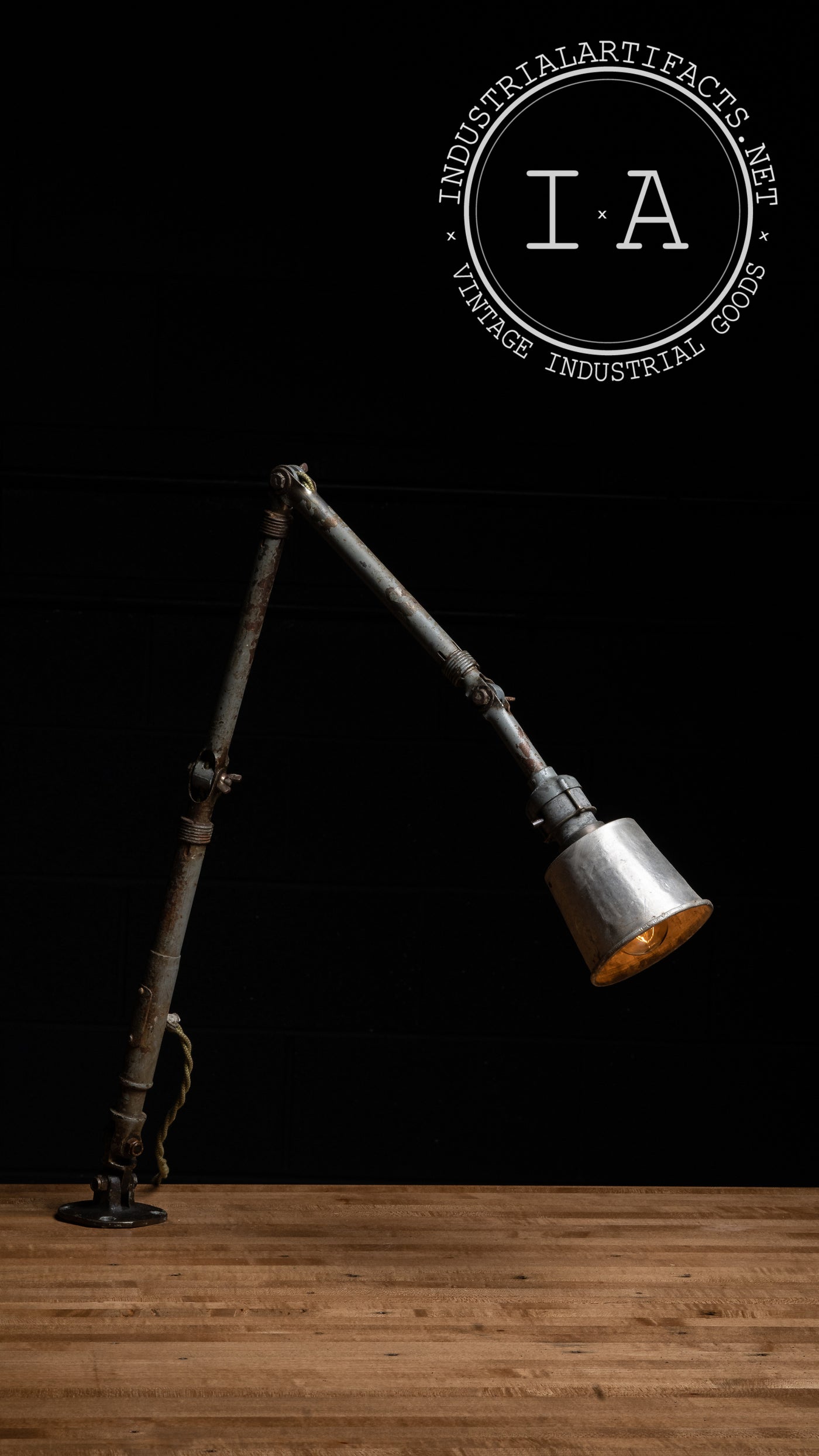 Vintage Industiral Articulated Lamp