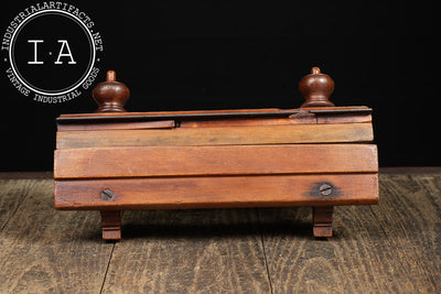 Antique Adjustable Wooden Tongue & Groove Plane