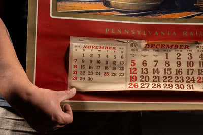 1937 Pennsylvania Railroad Calendar
