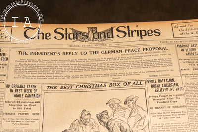 C. 1919 Stars and Stripes Army Newspaper Complete Catalog