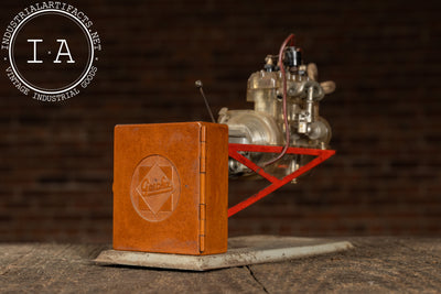 Vintage German Educational Engine Demonstrator Model by Gescha