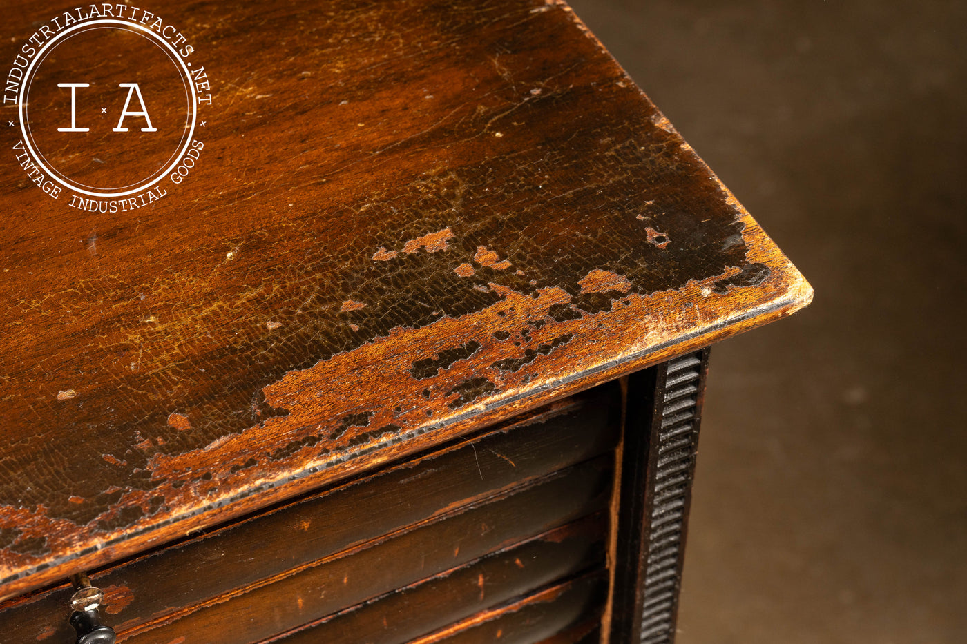 Early 20th Century Mahogany Sheet Music Cabinet