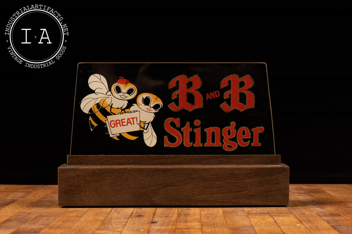 B and B Stinger Lighted Sign