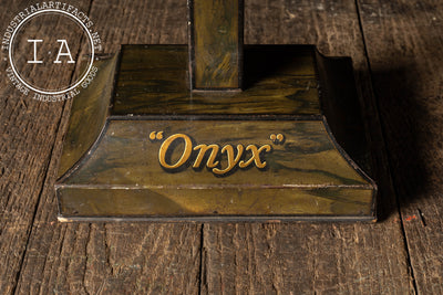 c. 1920 Onyx Hosiery Tin Litho POS Store Display