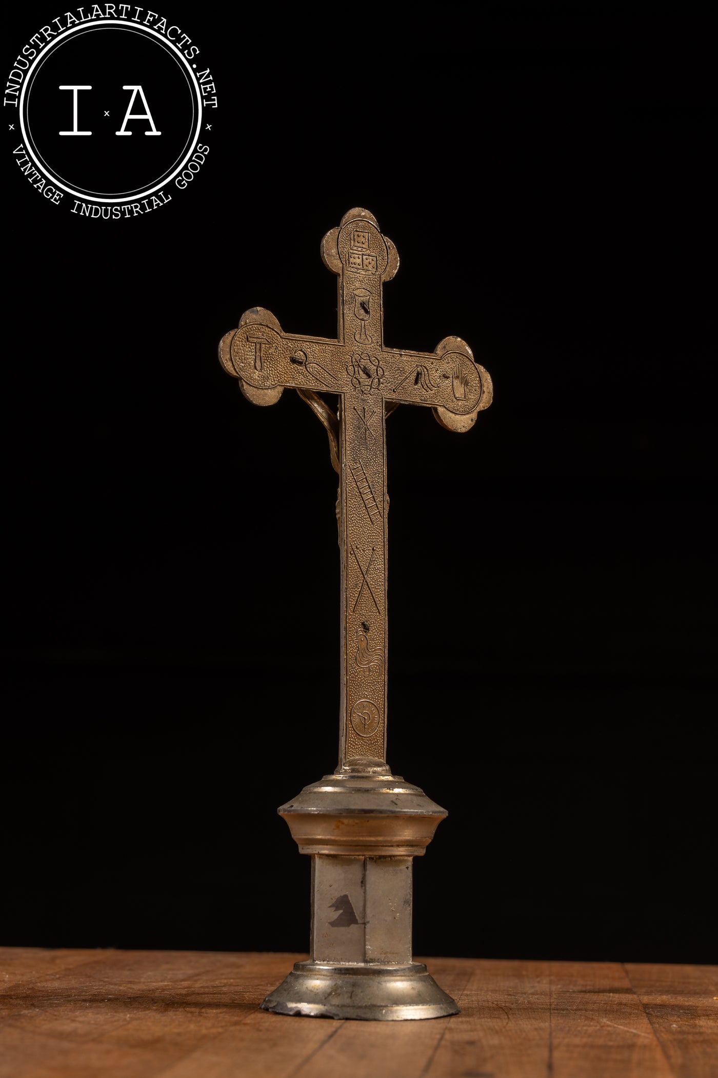 Antique Altar Crucifix