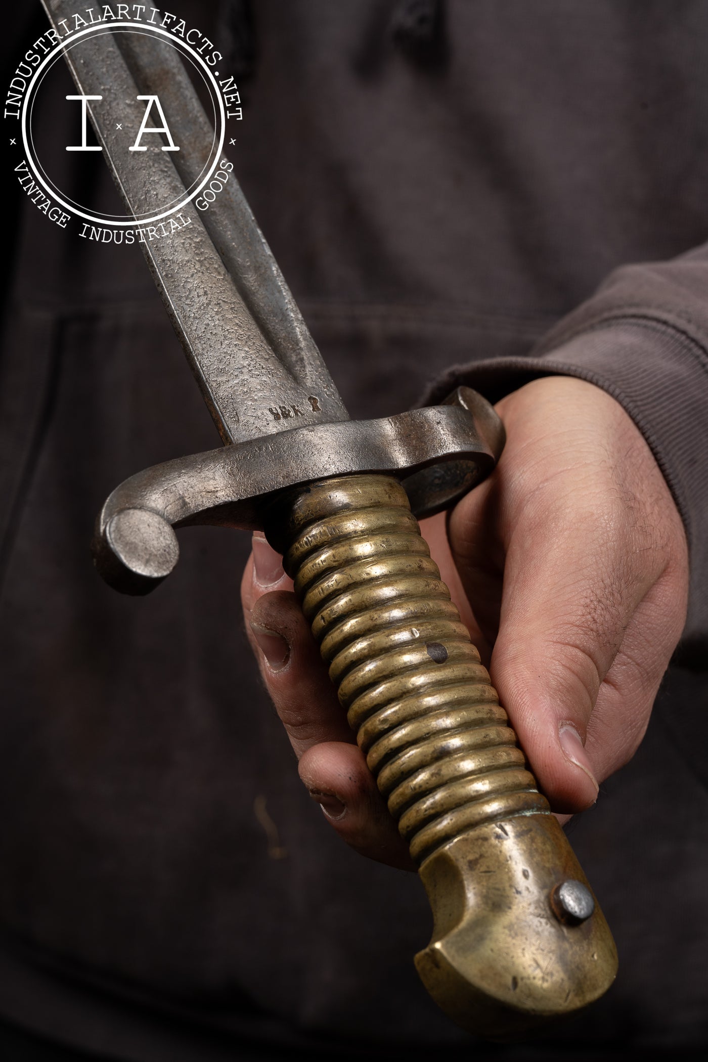 French Model 1842 Yataghan Saber Bayonet by Châtellerault