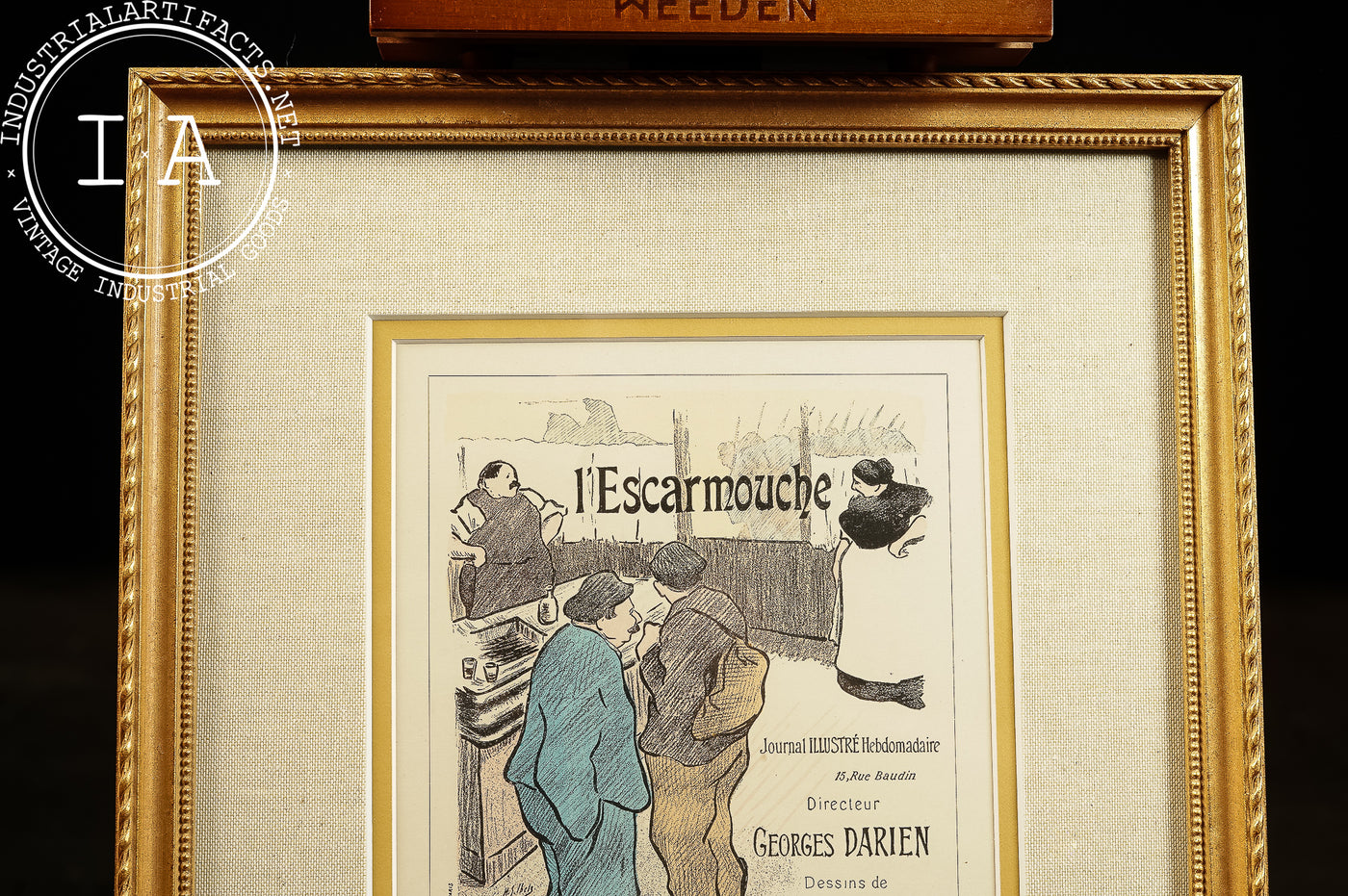 L’Escarmouche | Late 19th Century Henri-Gabriel Ibels Periodical Print