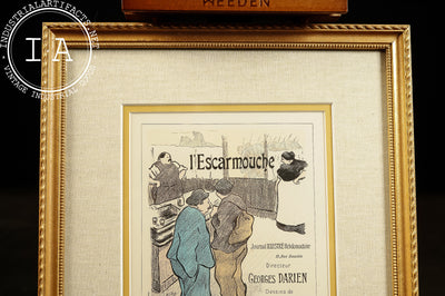 L’Escarmouche | Late 19th Century Henri-Gabriel Ibels Periodical Print