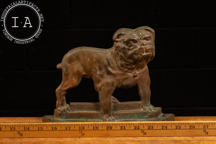 Early 20th Century Cast Iron Bulldog Door Stop – Industrial Artifacts