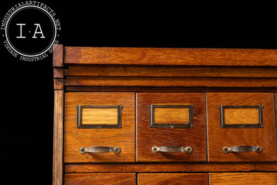 Massive Early 20th Century 266-Drawer Duluth Parts Cabinet