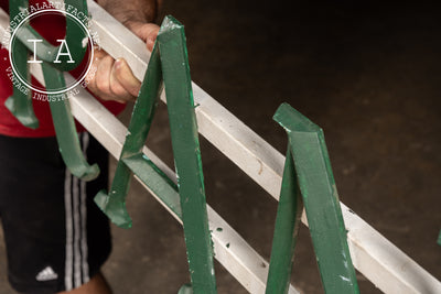 Vintage "Restaurants" Painted Aluminum Lettering Sign