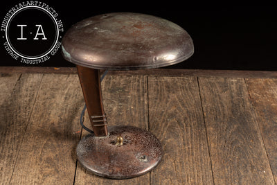 c. 1930 Faries Eye-Saver Cobra Table Lamp