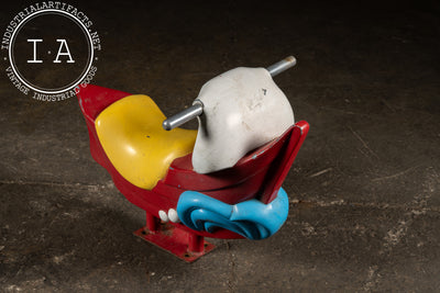 Vintage McDonald’s Playground Ride-On Boat with Dolphin Prow