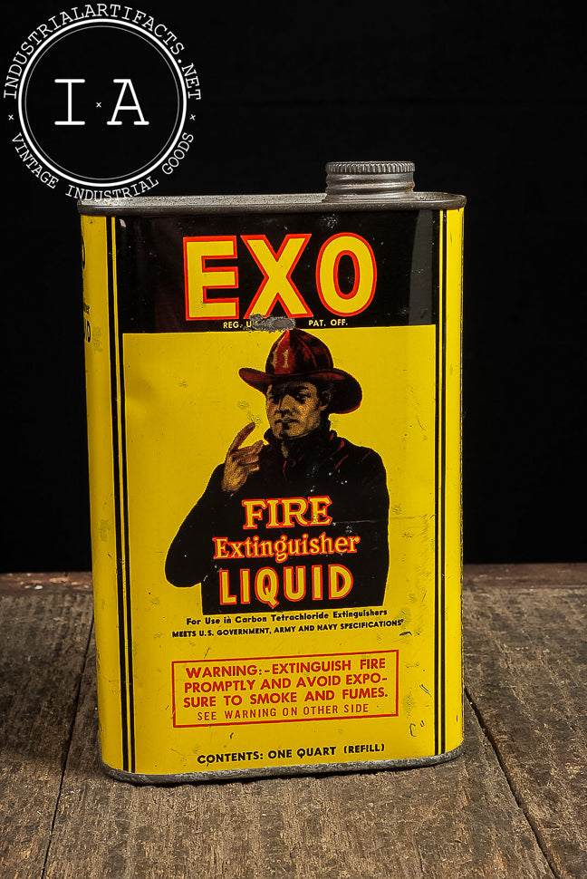 EXO Fire Extinguisher Liquid One Quart Tin