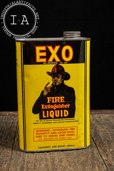 EXO Fire Extinguisher Liquid One Quart Tin