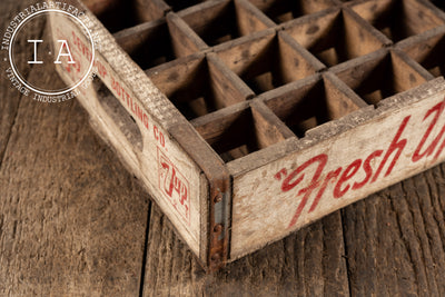 c. 1940 7 Up Wooden Crate