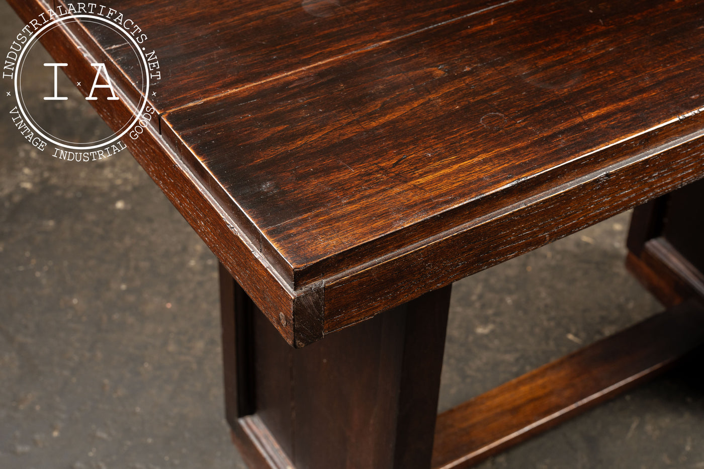 Late 19th Century British Colonial Teak Desk