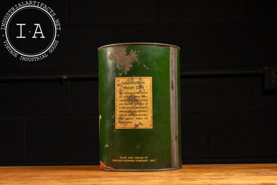 c. 1940s 5-Quart Sinclair Oil Can