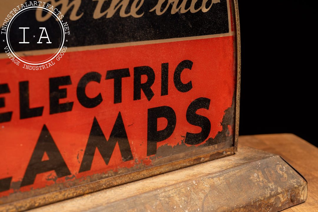 Vintage GE Mazda Lamps Lighted Counter Display – Industrial Artifacts