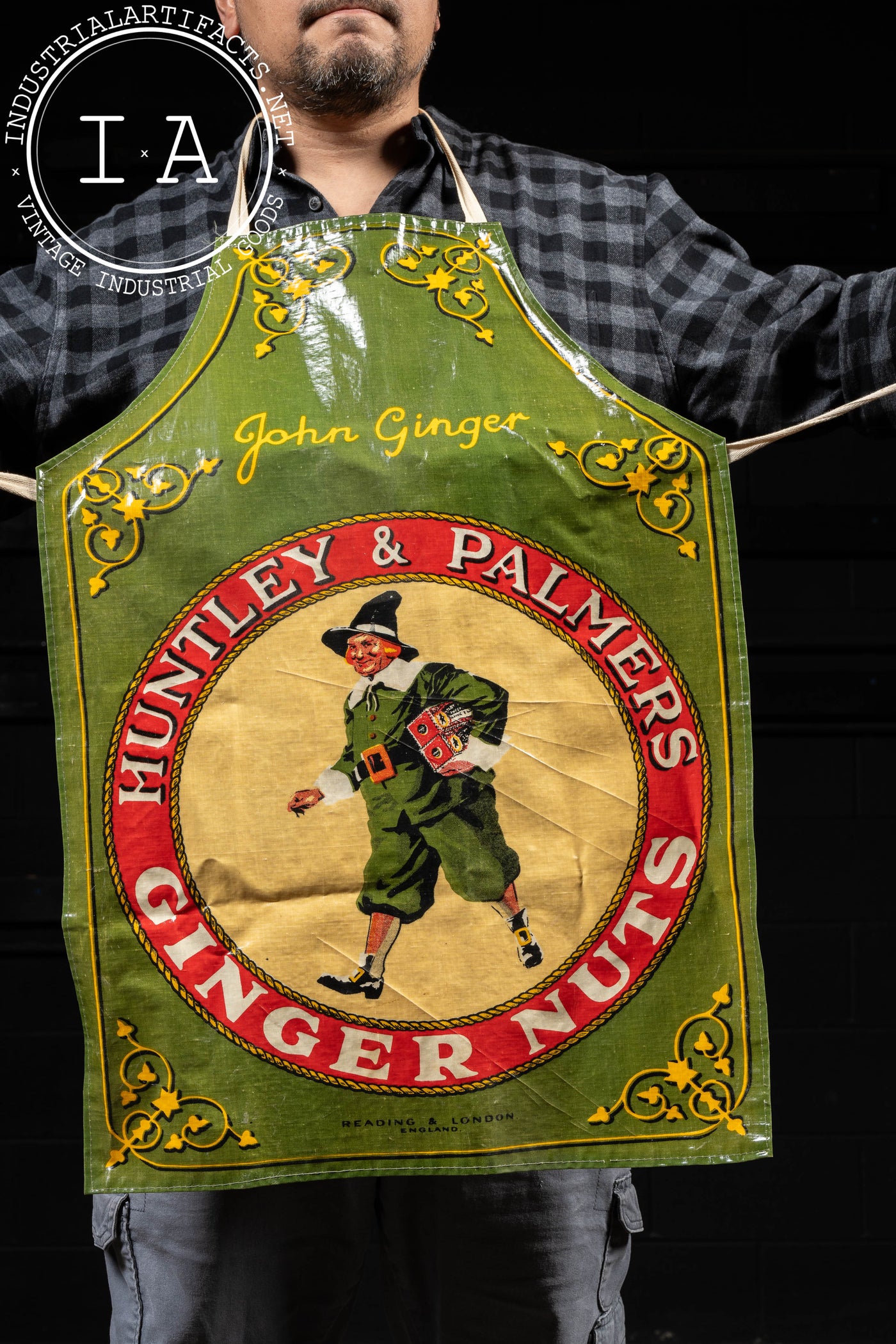 Huntley and Palmers Ginger Nuts Advertising Apron