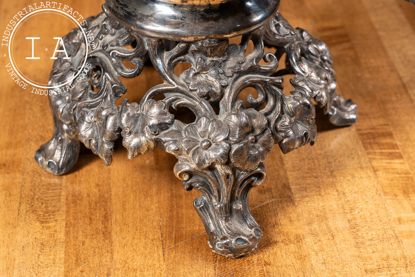 1850s English Silverplate Hot Water Pot