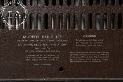 Vintage A122M Radio by Murphy