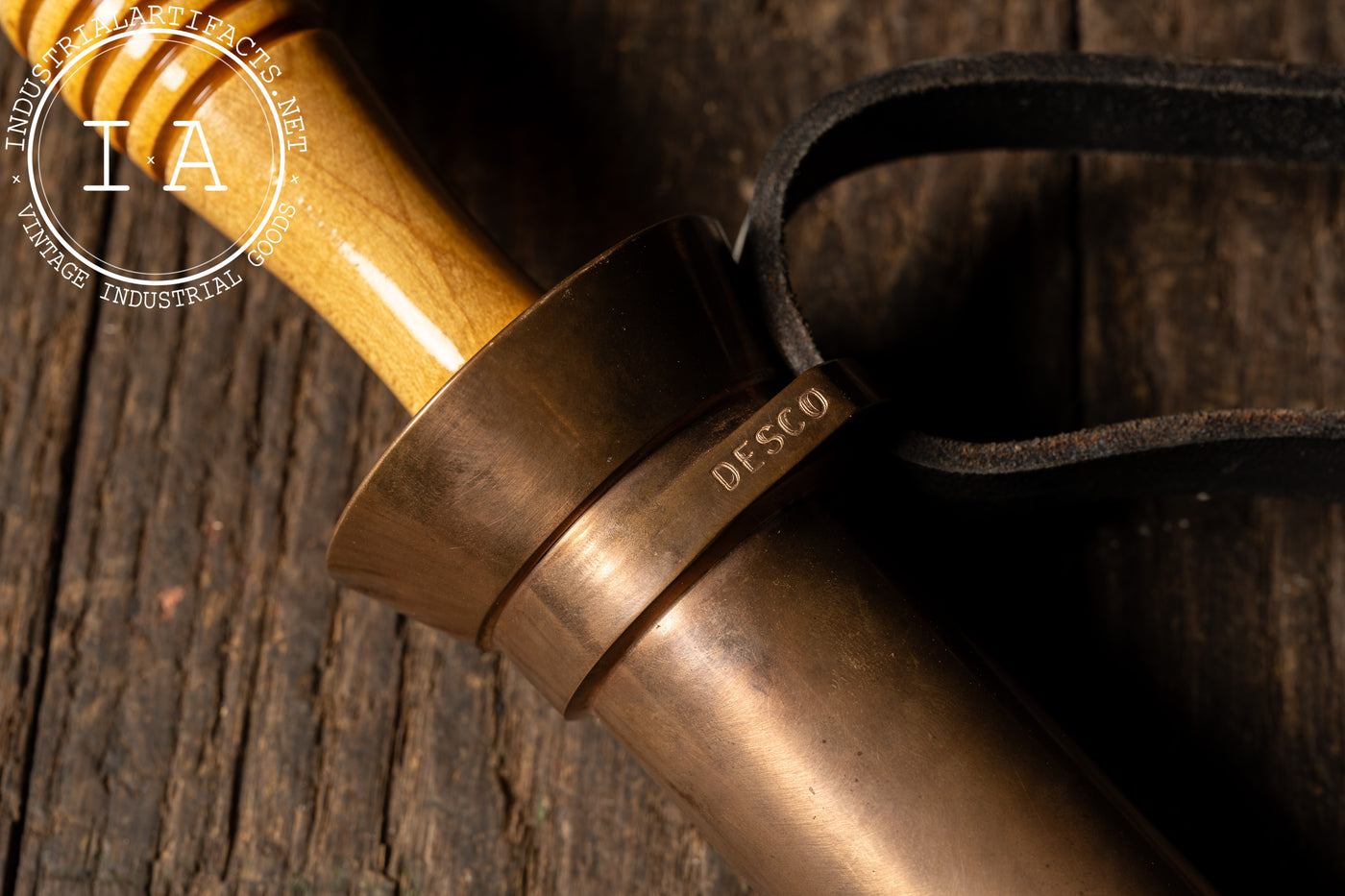 WWII-Era Serrated U.S. Navy Diver’s Knife with Defensive Sheath by DESCO