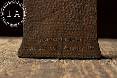 Antique Golf-Themed "Profanity" Bookends by Connecticut Foundry Co.