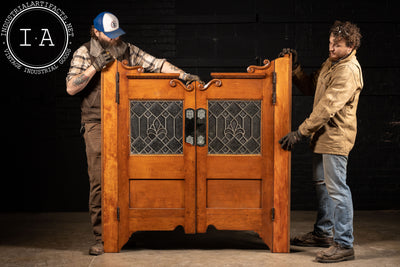 Late 19th Century Mahogany Brunswick Salloon Doors