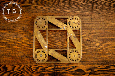 Vintage Brass Folding Trivet