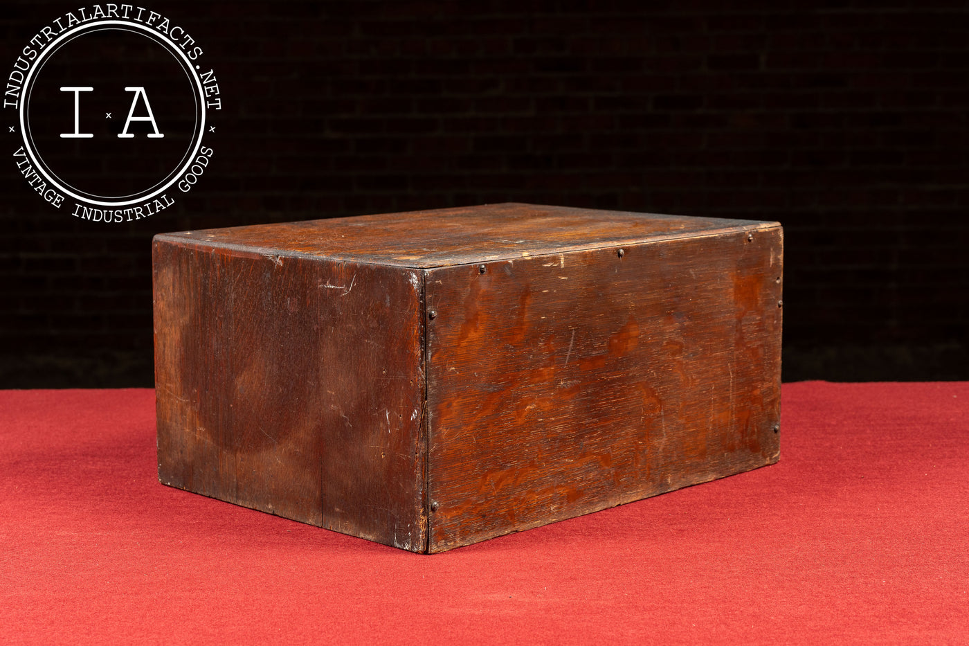 Early 20th Century 6-Drawer Oak Card Catalog
