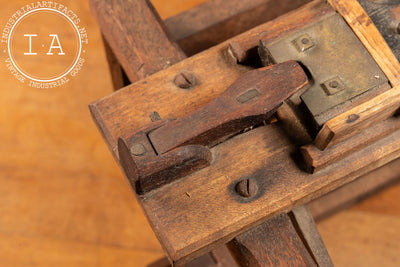 19th Century Patent Model Shoe and Boot Leather Stretcher