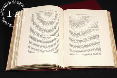 Autobiography of Oliver Otis Howard, Two-Volume Set with Signed Note