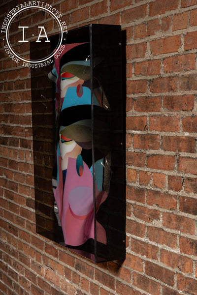 1989 Ned Moulton 3-D Wall Art Vacuum-Formed Composition