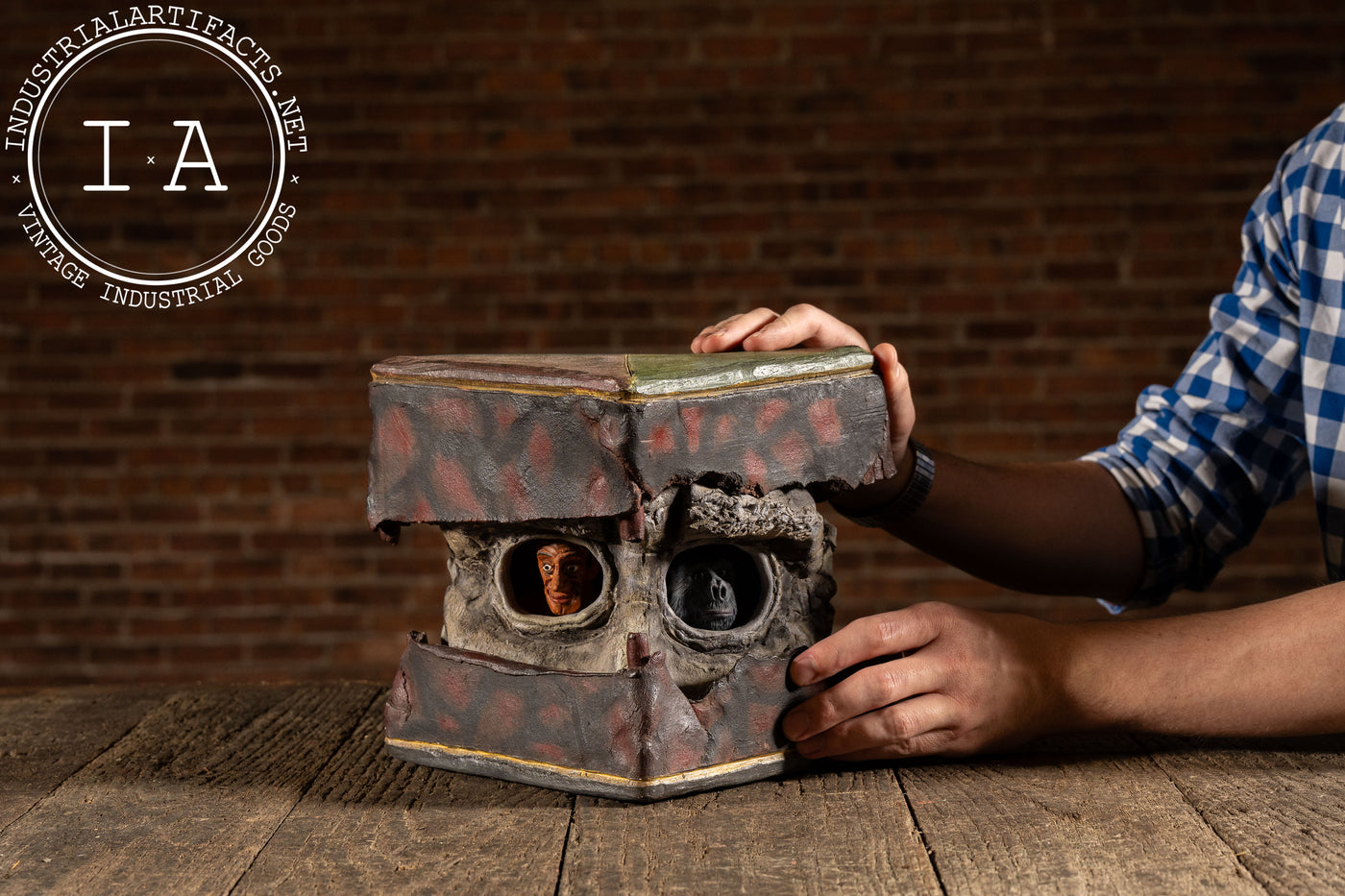 Eyehole Peepers | Mixed Media Surrealist Sculpture